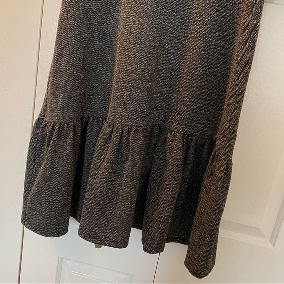 NWT Banana Republic Grey Tweed Shift Dress - Picture 3 of 7